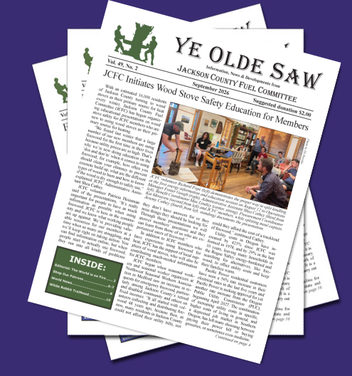 Cover of Ye Olde Saw newsletter.